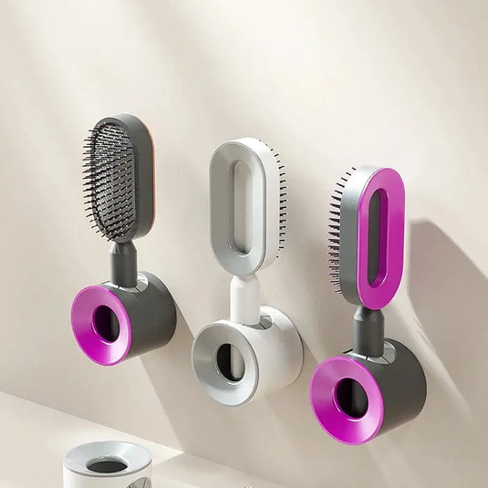 Self-cleaning Hair Brush