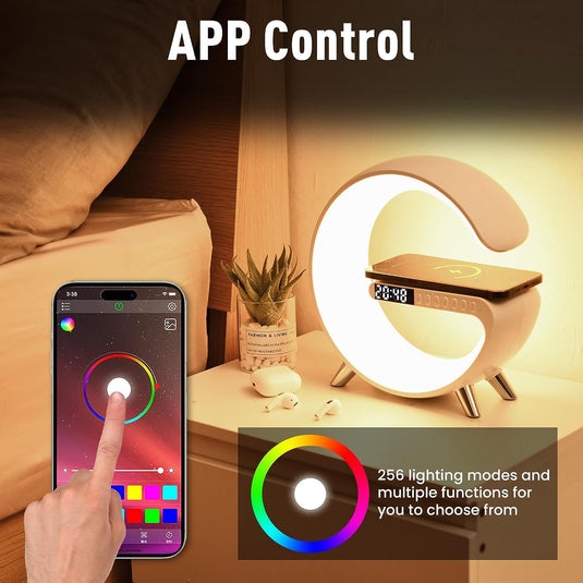 Smart Wireless Charger Atmosphere Lamp