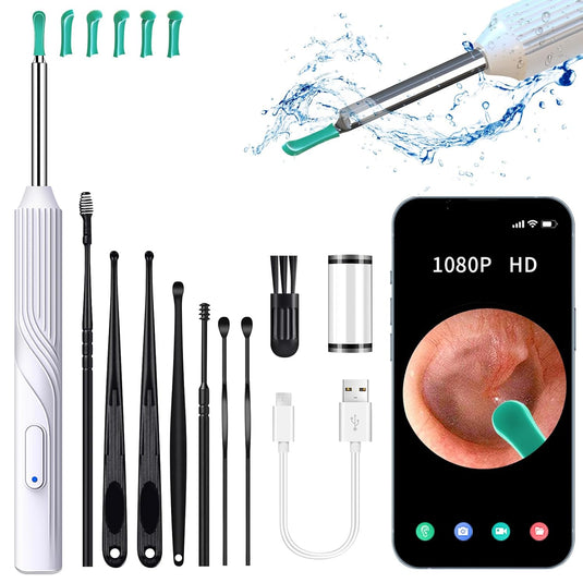 Ear Cleaner with 1080P HD Otoscope Camera