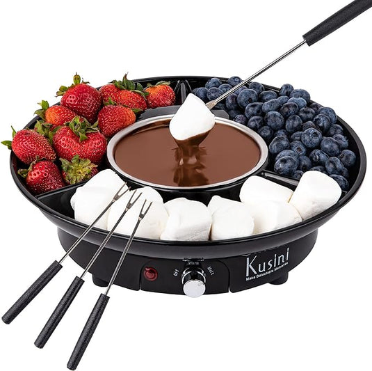 Kusini Set de caquelon à fondue électrique