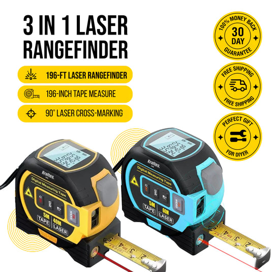 3in1 Laser Ruler 60m